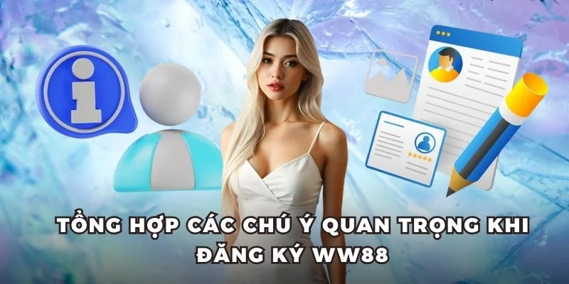 Tổng hợp các chú ý quan trọng khi đăng ký WW88