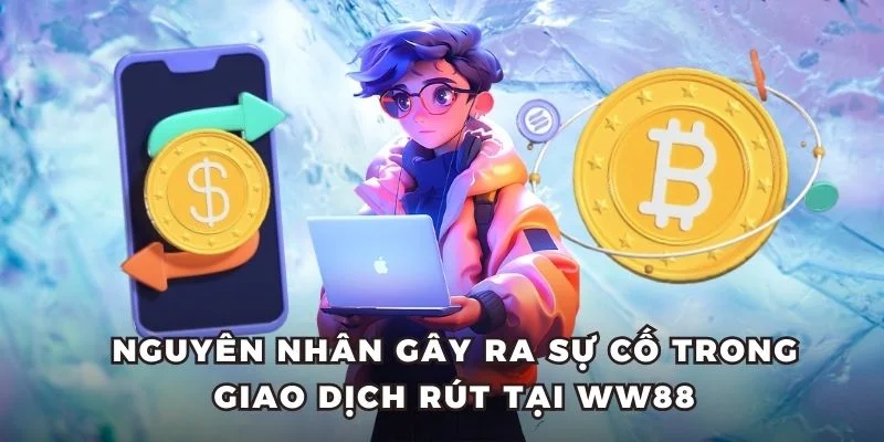 Nguyên nhân gây ra sự cố trong giao dịch rút tại WW88